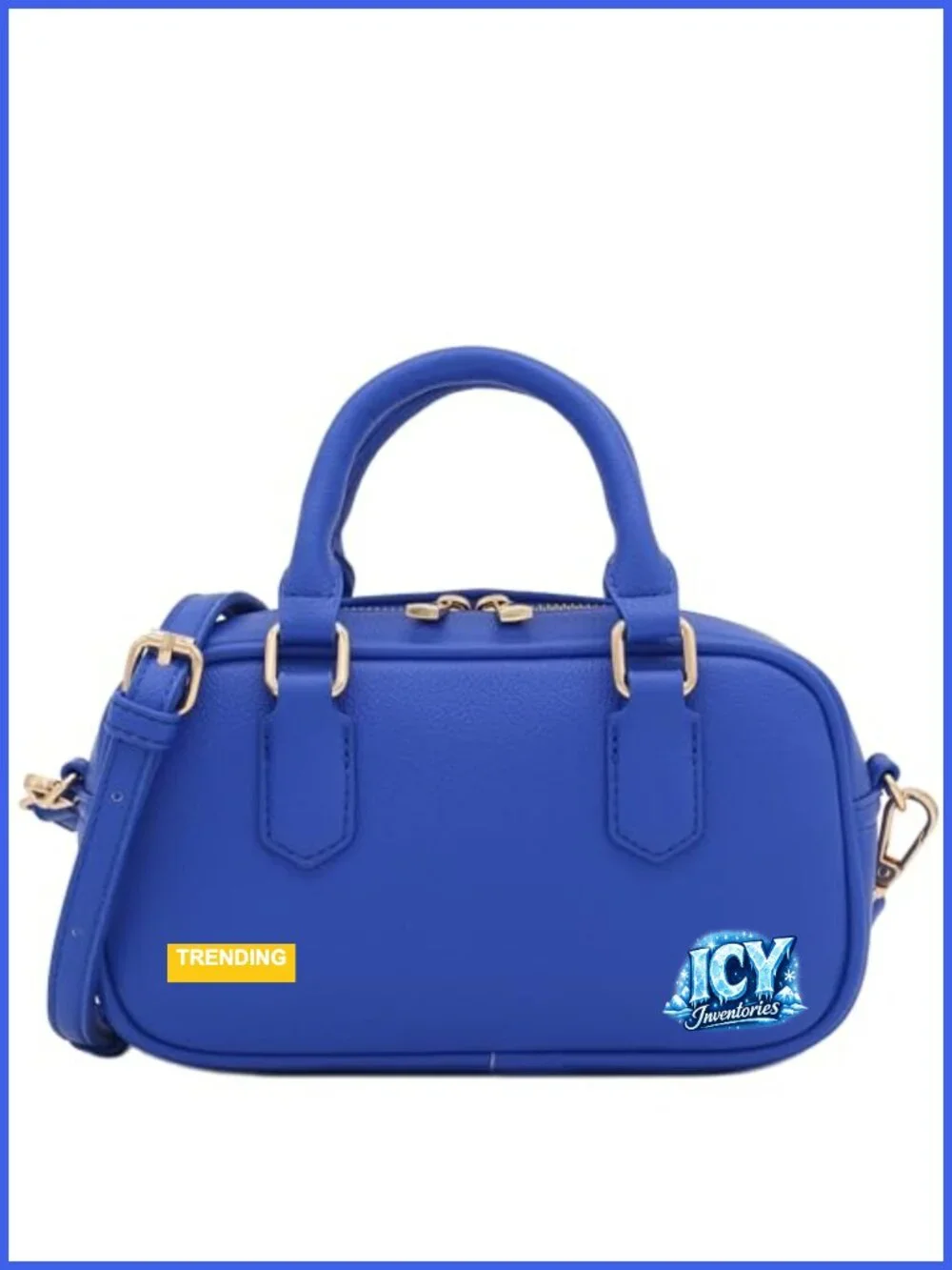 Mini PU Leather Satchel Purse Top Handle Crossbody